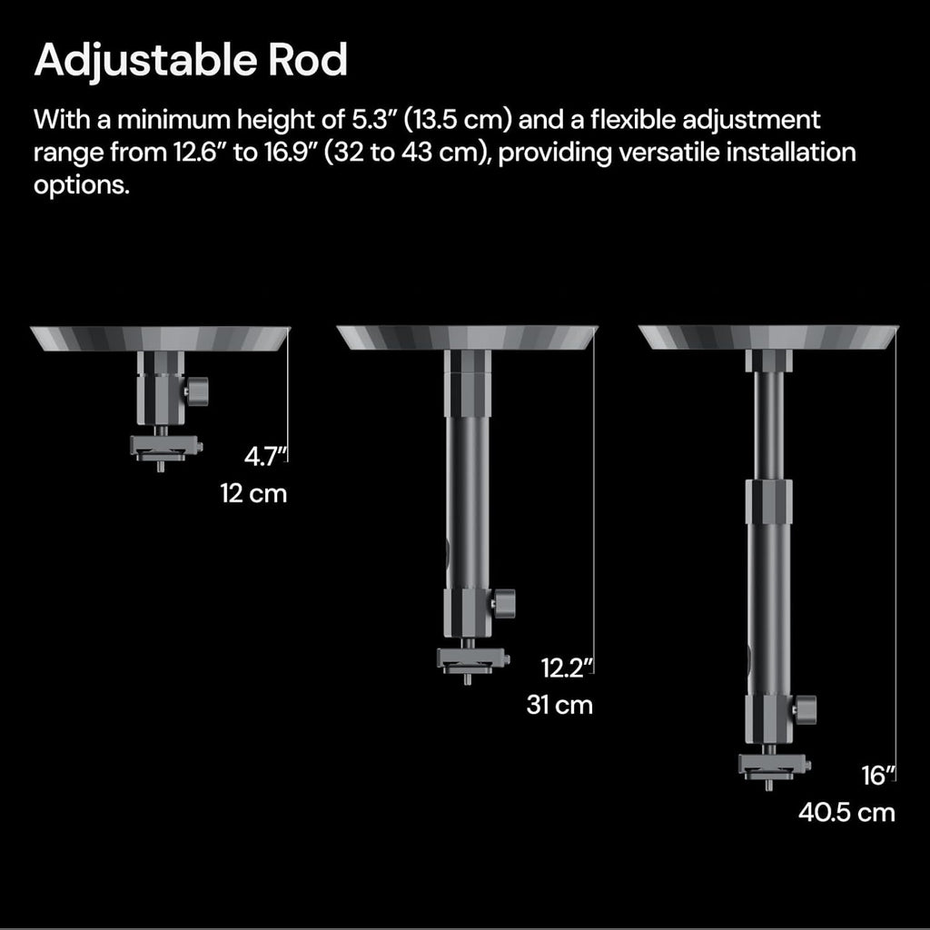 Ceiling Mounted Bracket Designed for the VisionMaster and StreamMaster Series，360° horizontal rotation