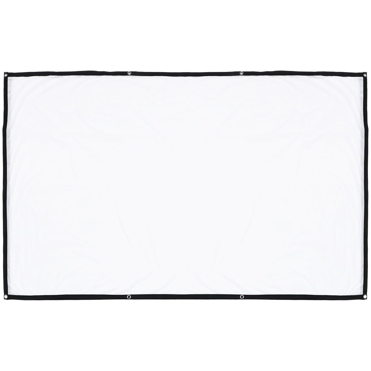 FELTECHELECTR 1Pc White Projector Screen Cloth For Home Theater And Business 100 Inches