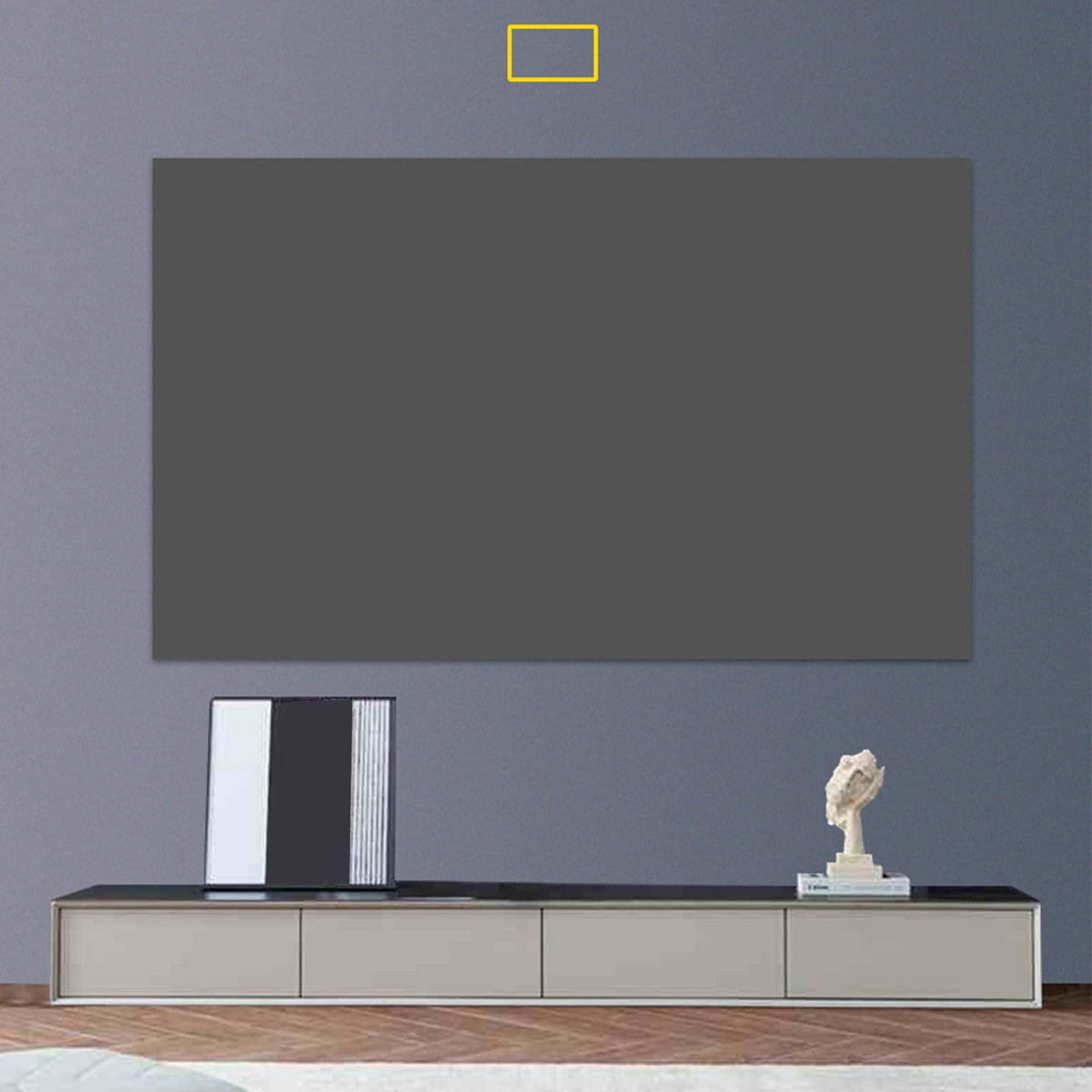 Viflosae Projection Screen 80 Inch, Washable Projector Screen 16:9 Foldable Portable Projector Movies Screen For Home Outdoor Indoor Electronics Gadgets