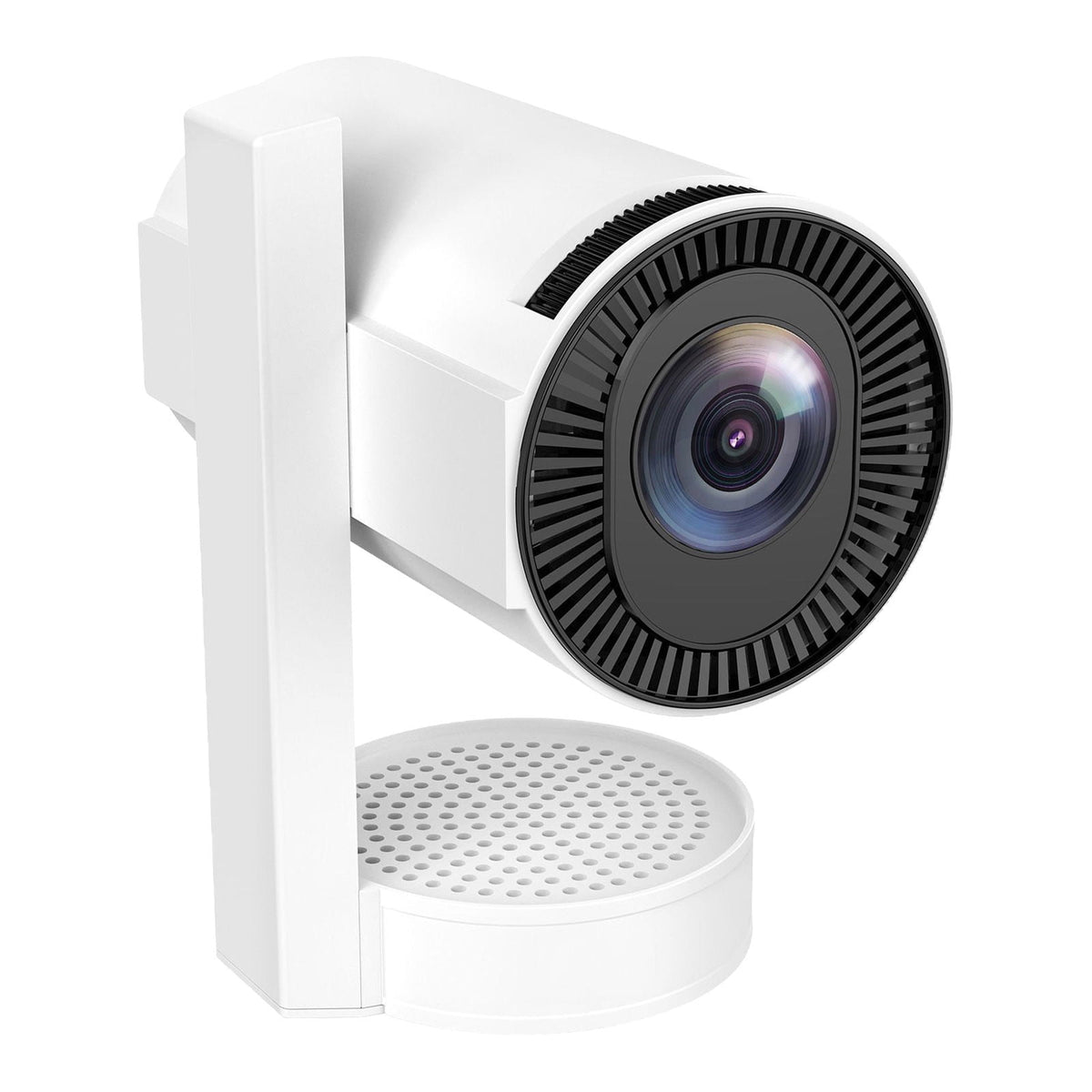 JGJJUGN Portable Mini Projector 4K Resolution Bluetooth Built-In Speaker Telescopic Stand 5G Connectivity for Home Theater Entertainment