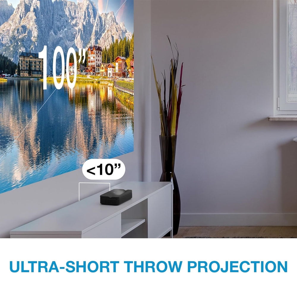 Optoma GT4000UHD Ultra-Short Throw 4K UHD Home Cinema Laser Projector