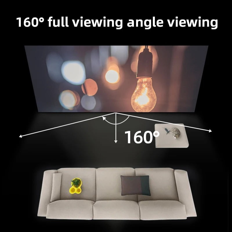 HVKDIEB Outdoor Projector Screen with Stand, 100 Inch Milk Silk Fabric with Black Backing, Double Tripod Movie Screen with Carry Bag for Backyard Home Theater