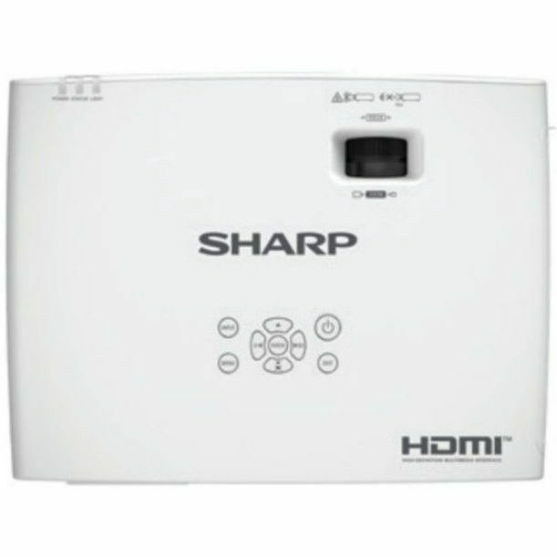 Sharp XP-E501U-W LCD Projector, 21:9, Ceiling Mountable, White