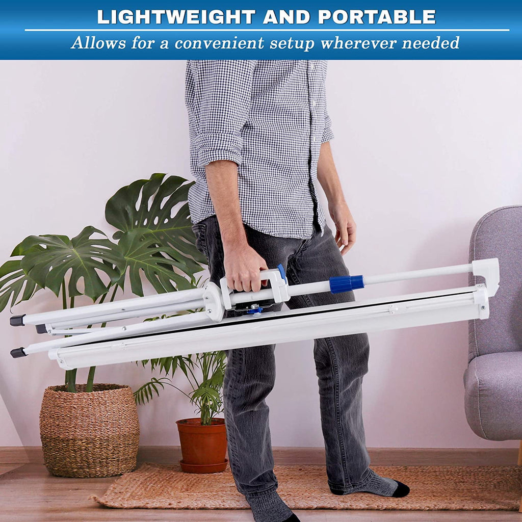 Pyle® Prjtp42 Floor-Standing Portable Tr Manual Projector Screen (40-inch)