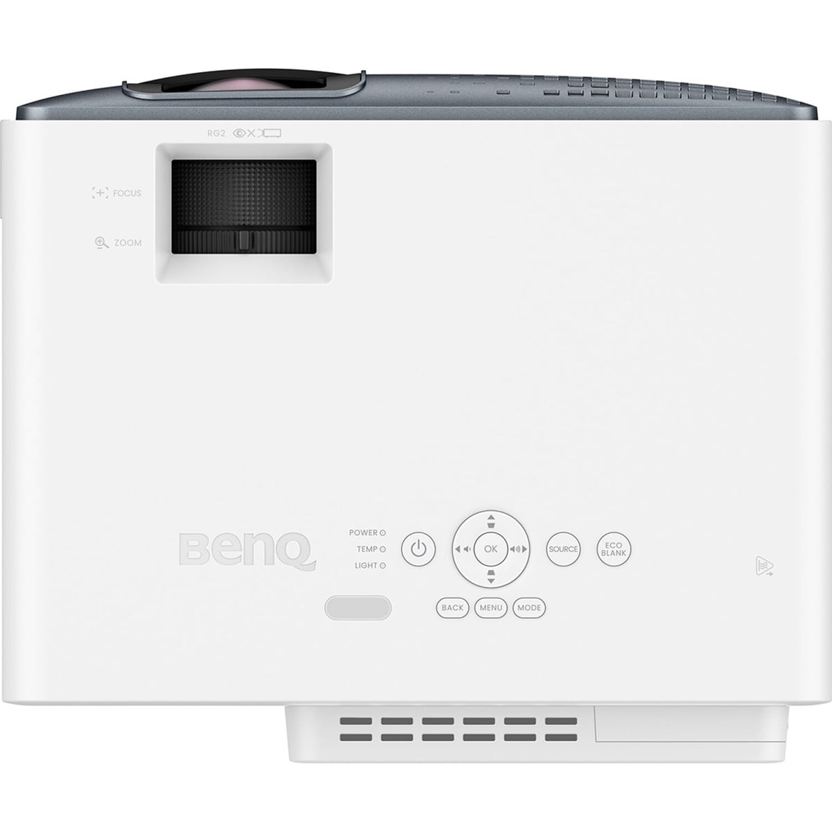 BenQ TK710STi 4K Ultra HD HDR Short-Throw Laser DLP Home Theater Gaming Projector, Bundle with H&A Ceiling Mount