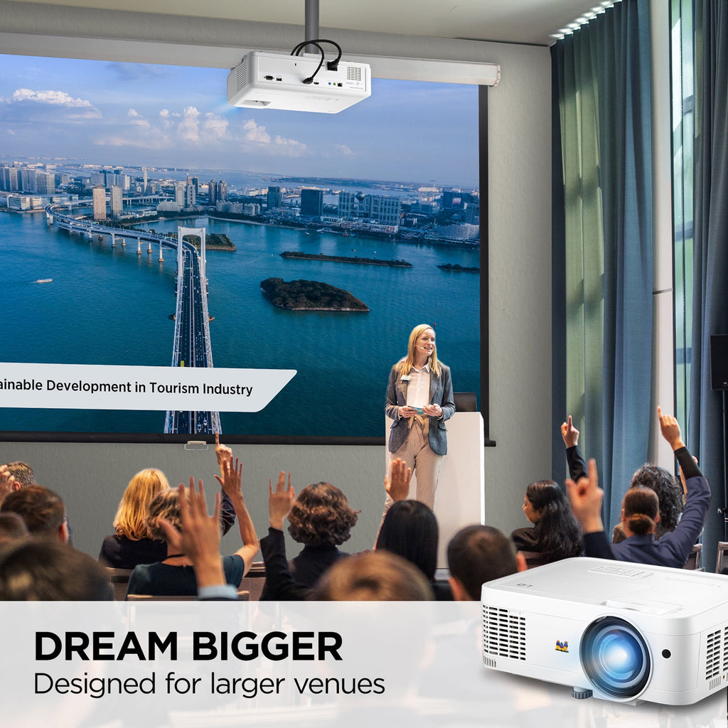 ViewSonic LS560WH 3000 Lumens WXGA Short Throw LED Projector