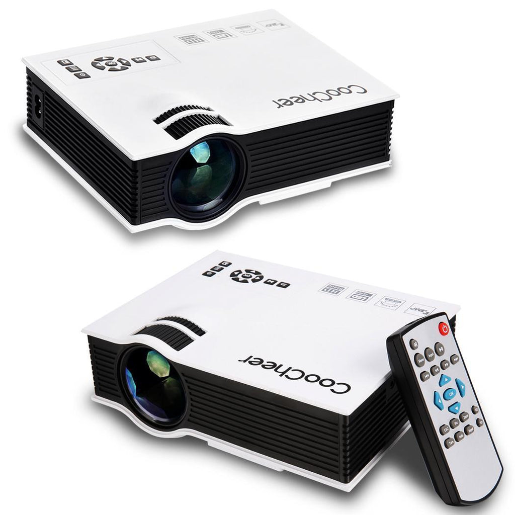 800 Lumens Portable Mini LED Projector LCD Display Multimedia Home Theater Cinema BETT