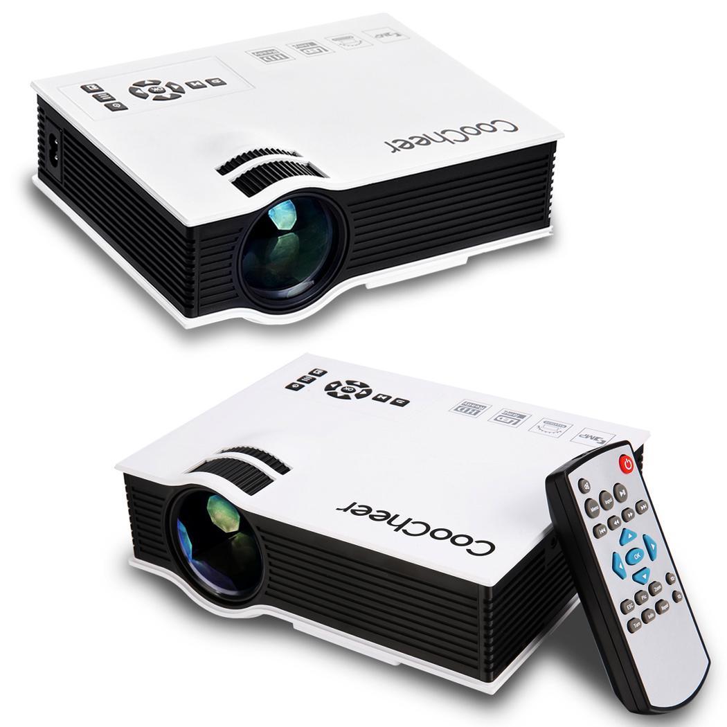 800 Lumens Portable Mini LED Projector LCD Display Multimedia Home Theater Cinema BETT