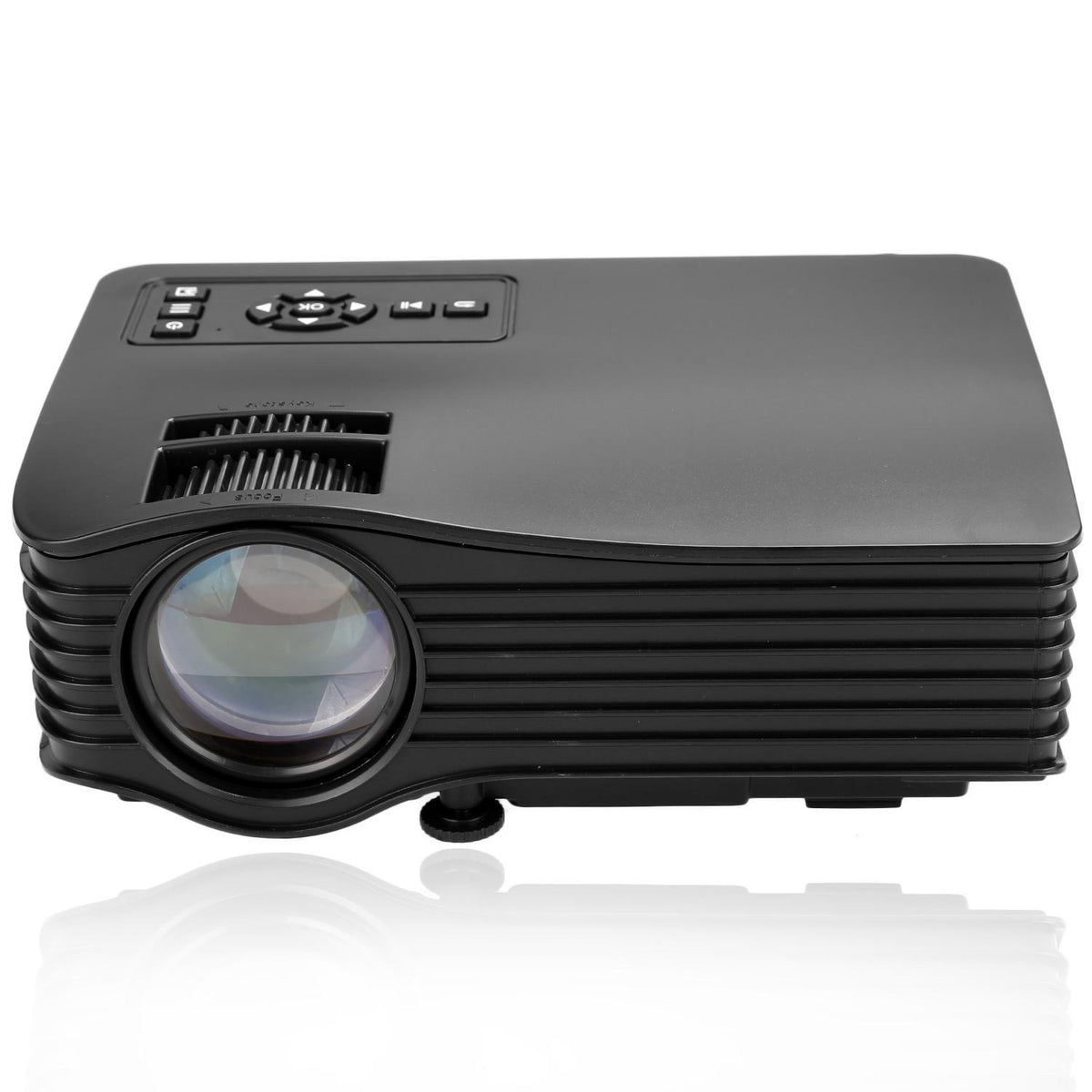 Compact Multimedia Projector, HD 1080p Support, Up to 130" inch Display,1000Lumen BETT