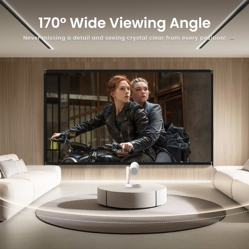 ETOE 50 inch 4:3 Projection Screen, 160° Viewing Angle