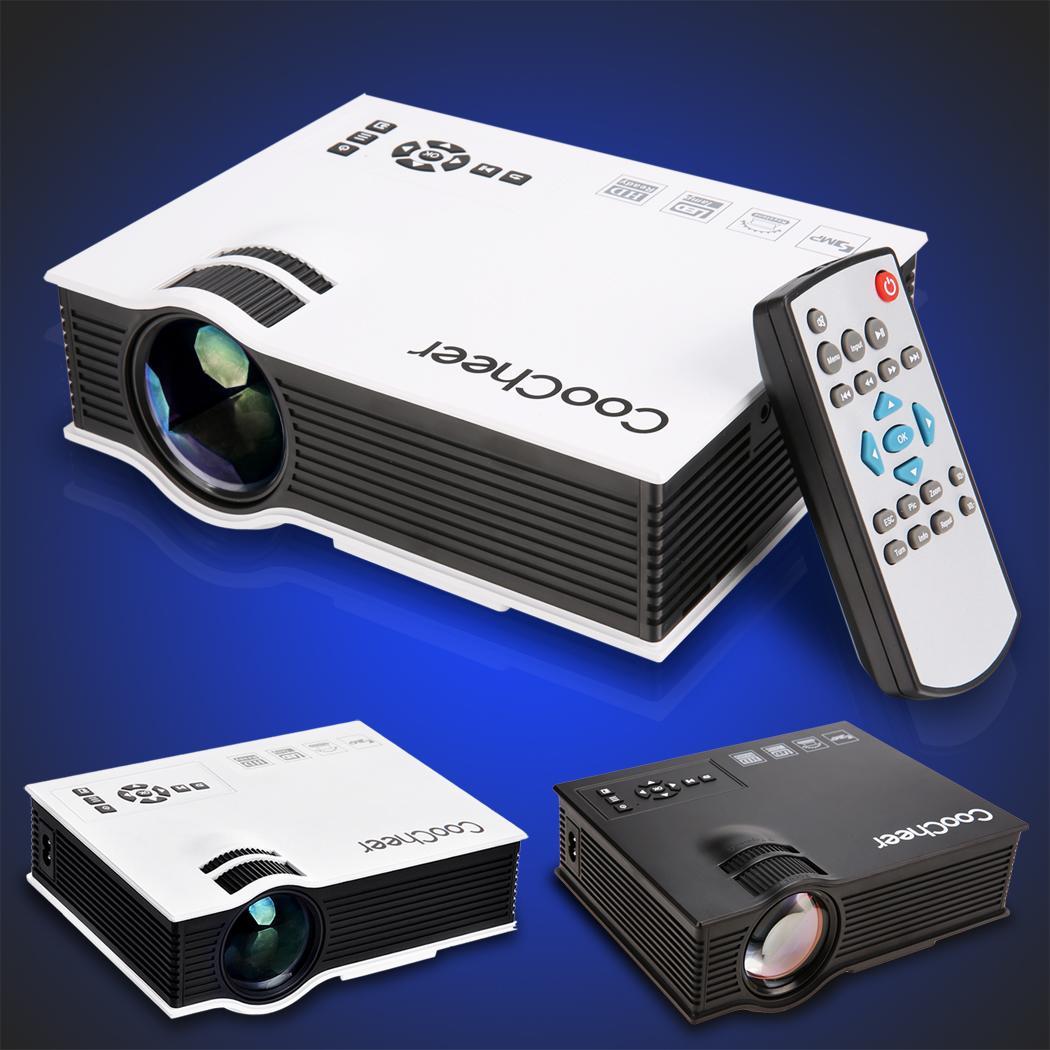 800 Lumens Portable Mini LED Projector LCD Display Multimedia Home Theater Cinema BETT
