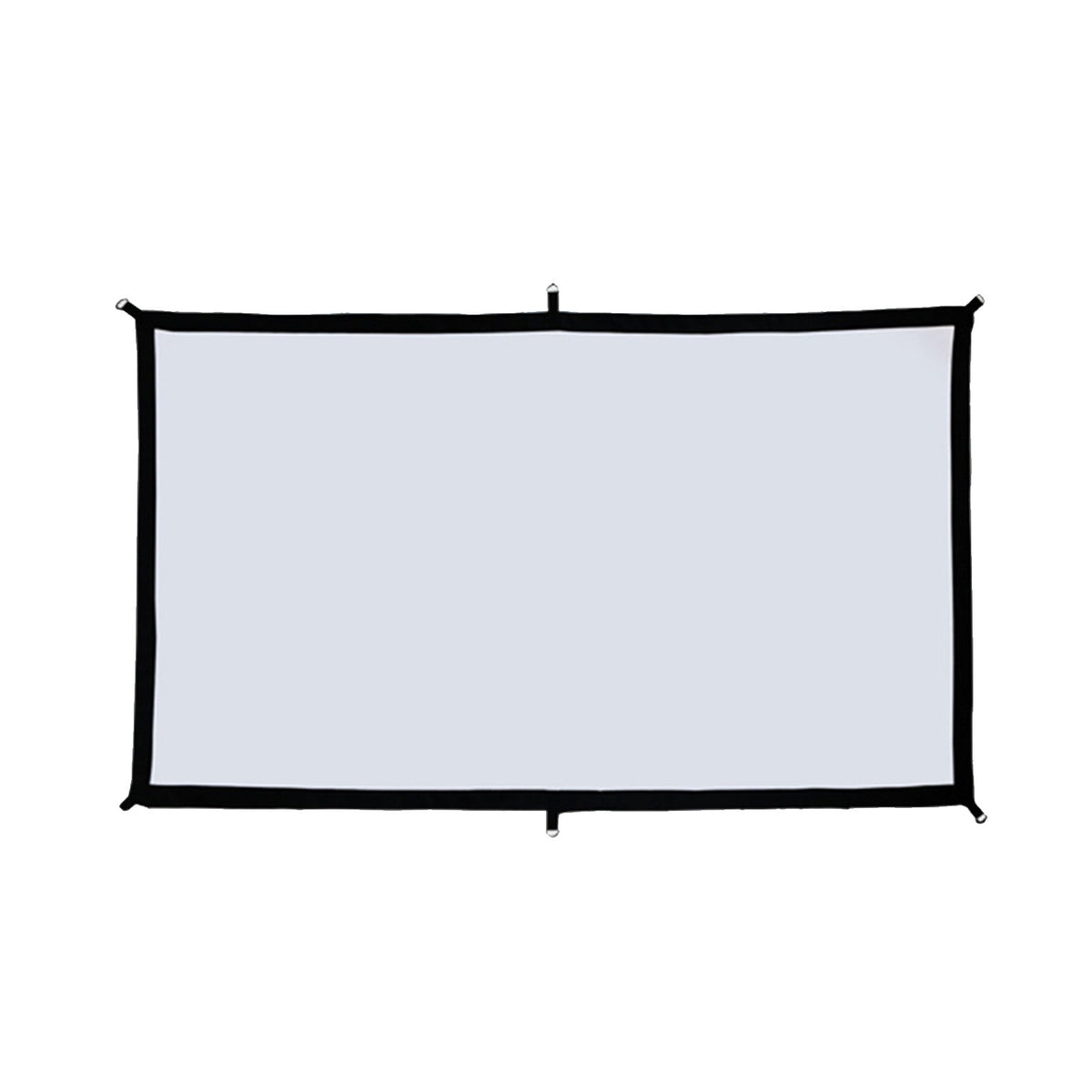 Projector Screen 110 Inch, Movie Projector Screen 16:9 Foldable Portable Wrinkle Indoor Outdoor Projection For Home, Party, Office, Classroom