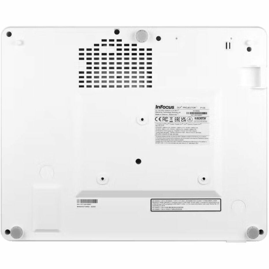 INFOCUS, MULTIMEDIA PROJECTOR, P135, AUTHENTIC II, WUXGA, IN1069SL