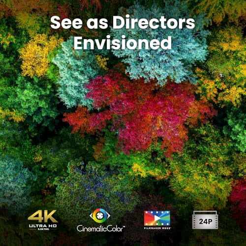 BenQ W4100i 4K HDR Smart Home Cinema Theater DLP Projector - 3200 Lumens - 100% DCI-P3