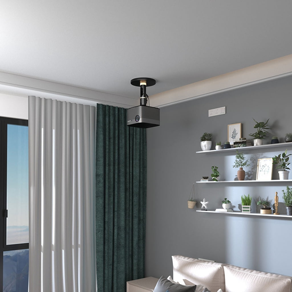 Professional Projectors Ceiling Mount For 1/4Inch Devices Supports Up To 10kg Weight Capacity