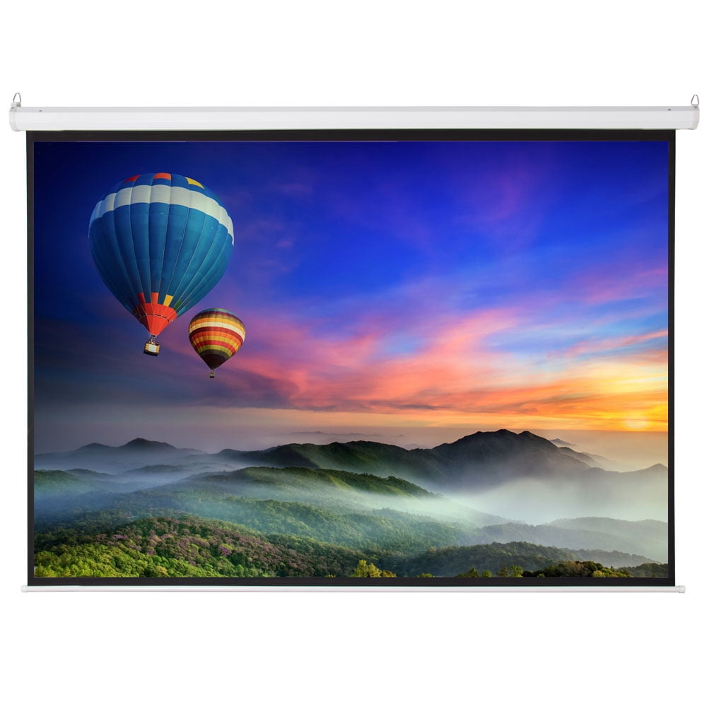Zimtown 4:3 Electric Projector, 100"