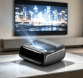 4K Ultra Short Throw Triple Laser Projector 3600 ISO Lumen Dolby Vision, 20W Dynaudio Integrated Speakers, Google TV, Dolby Atoms, DTS-X