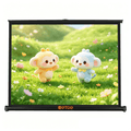 50 Inch 4:3 Projection Screen with 160° Wide Viewing Angle