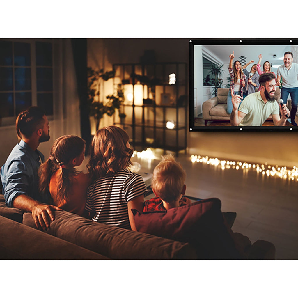 Minolta 120 In 16:9 Indoor & Outdoor Folding Home Theater Projector Screen