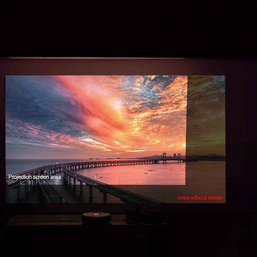 Dodocool 80 inch Portable Projector Screen HD 16:9 Frameless Video Projection Sc