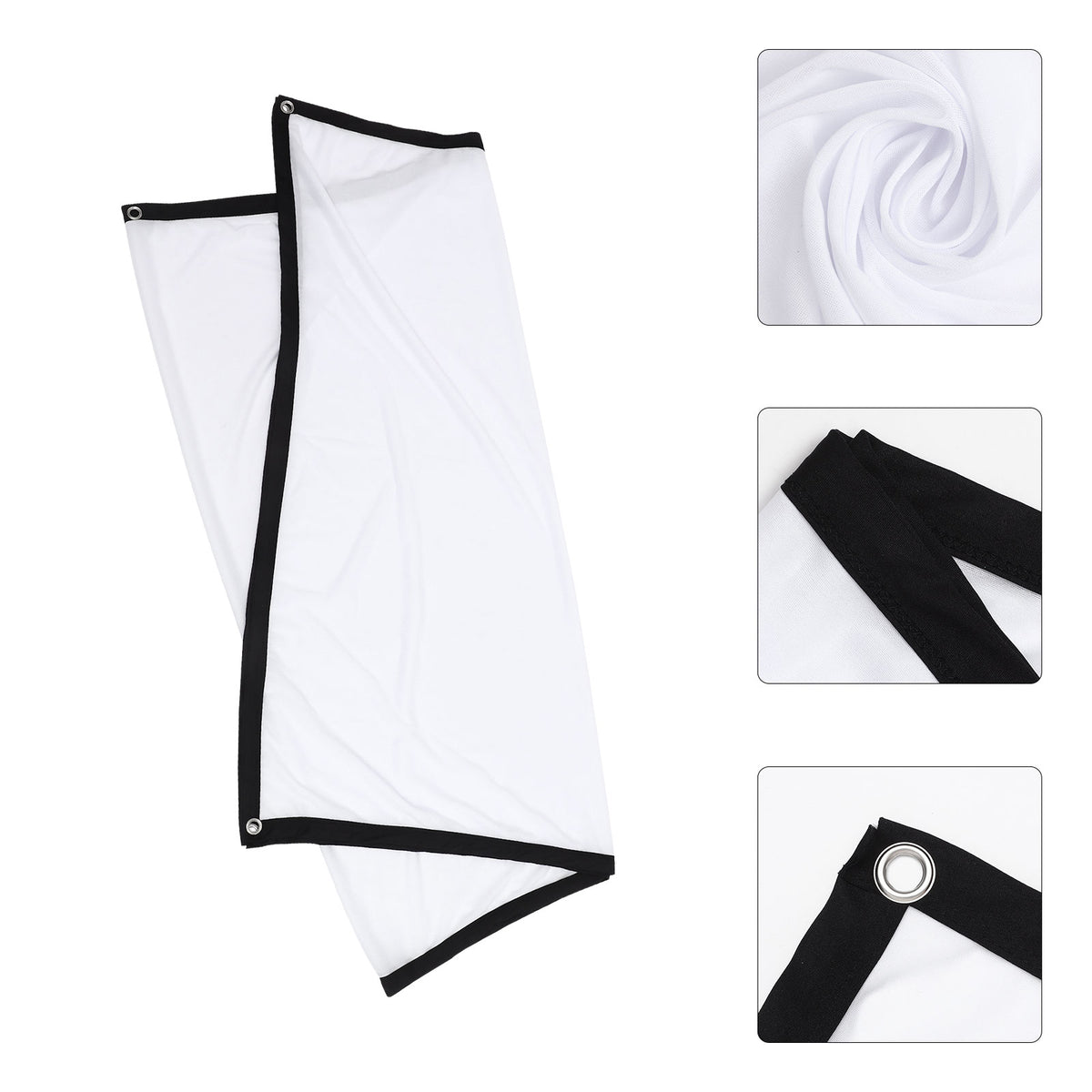 Vosarea Easy Install Portable Projector Screen High Brightness Cloth