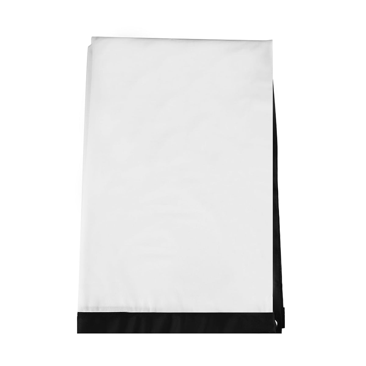 Projector Screen,Rear Projection Screen Portable Foldable Noncrease Projector Curtain Screen 4:3 for Outdoor Camping Movie Open Air Cinema White[72in]