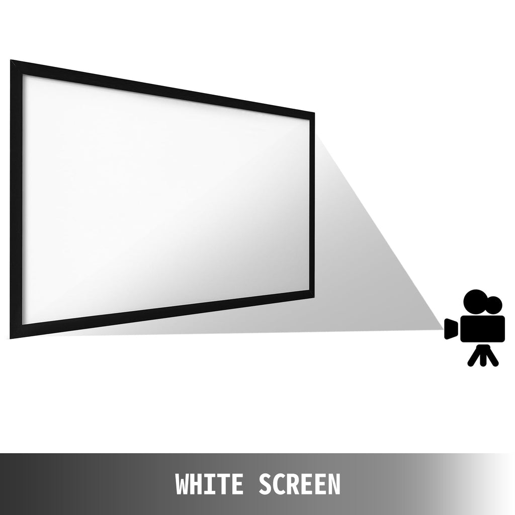 VEVOR Big 155" Diagonal 16:9 HD Projector Screen Home Theater Outdoor Use