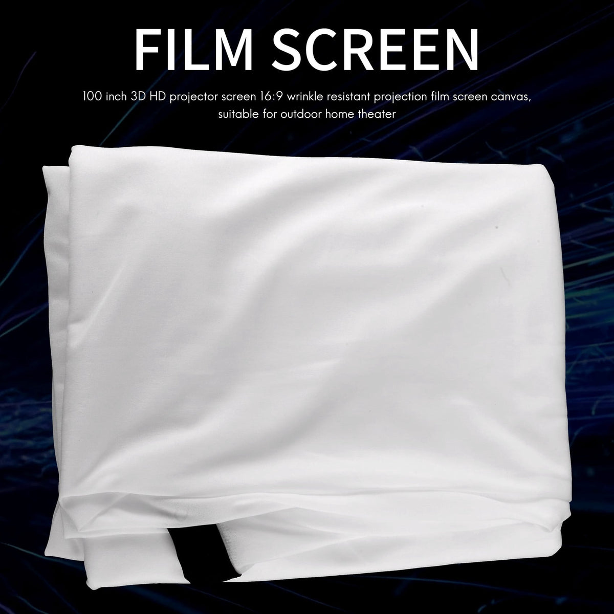 Projector Screen 16:9 Anti- Projection Screen Canvas