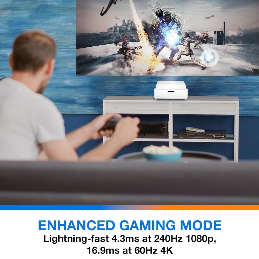 Optoma GT4000UHD Ultra-Short Throw 4K UHD Home Cinema Laser Projector