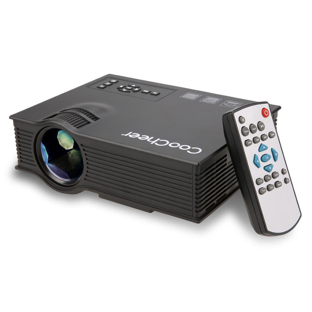 800 Lumens Portable Mini LED Projector LCD Display Multimedia Home Theater Cinema BETT