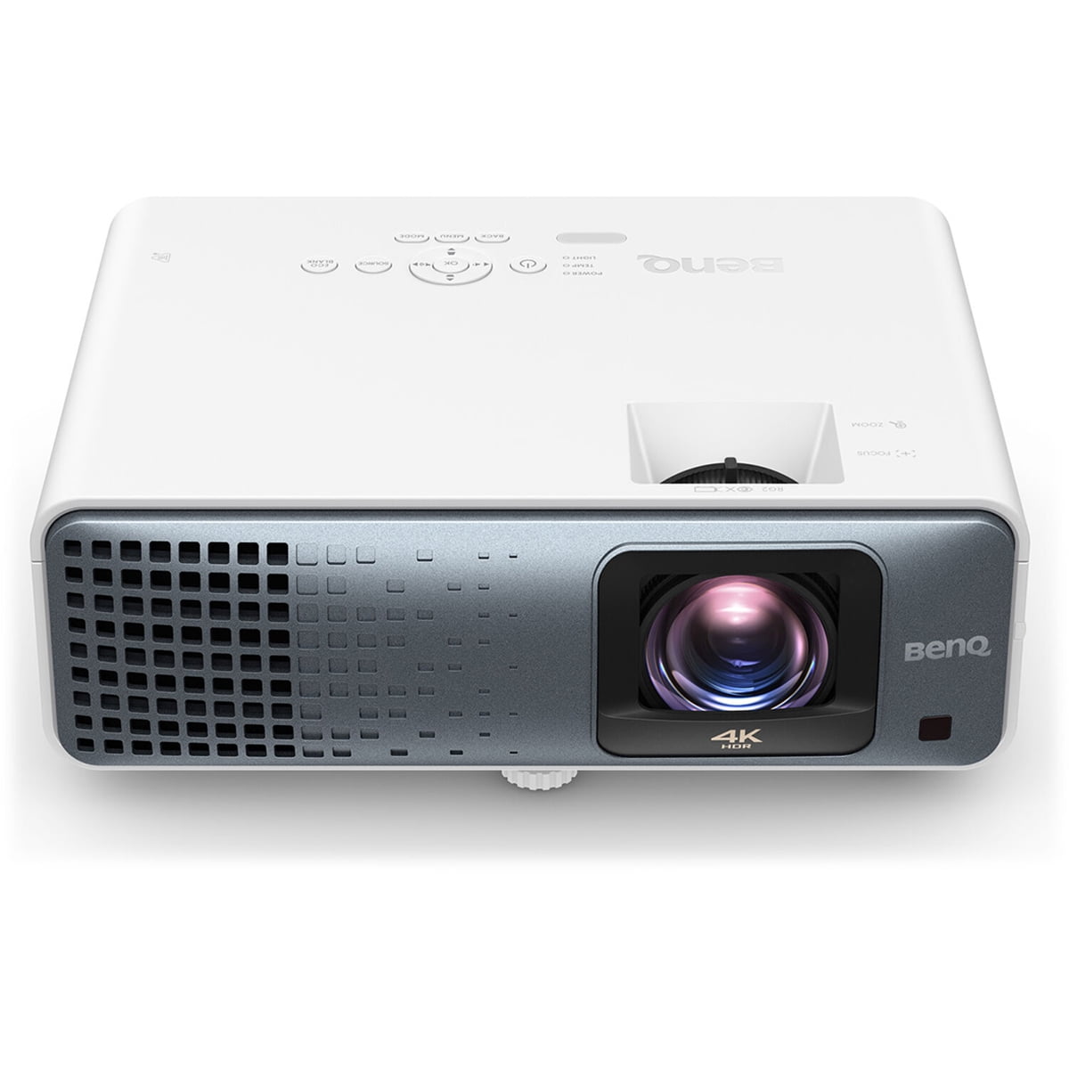 BenQ TK710STi 4K Ultra HD HDR Short-Throw Laser DLP Home Theater Gaming Projector, Bundle with H&A Ceiling Mount