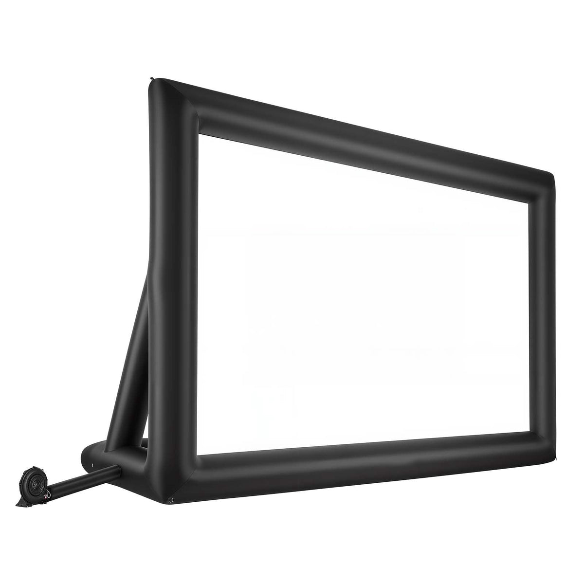 KFFKFF 24 ft Inflatable Outdoor Projection Screen with Storage Bag, Dual-Sided Viewing, Quick Setup, Perfect for Backyard Movie Nights and Events