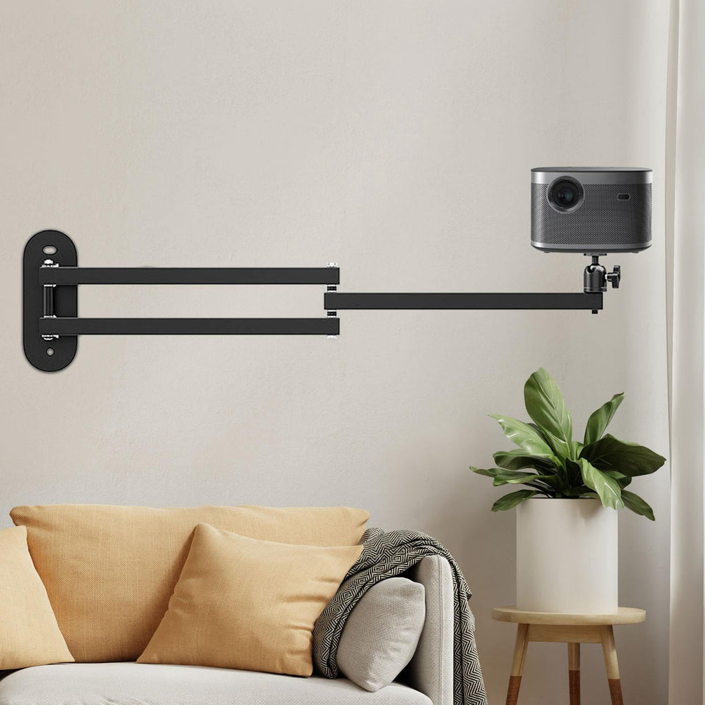 LeeQinersw Wall Projector Mount Stand Projector Wall Biaxial 80cm
