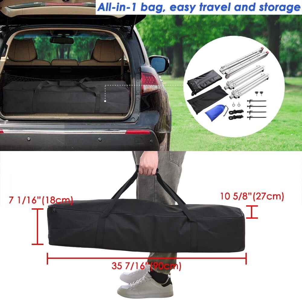 Yescom 60" Pull Up Portable Floor Projector Screen 48"x36" 1.3 Gain 4:3 HD Aluminum Case for Event