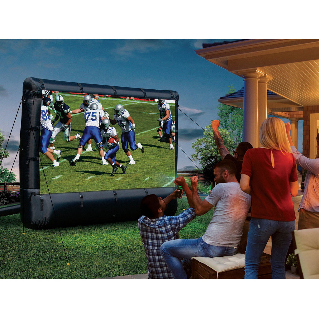 Airflowz 9.5' Inflatable Widescreen Movie Screen w/Blower & Carry Bag
