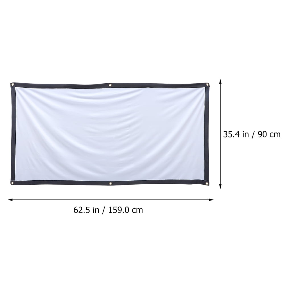 Projector Screen Cloth Portable Outdoor Anti Crease Polyester Projection Screens
