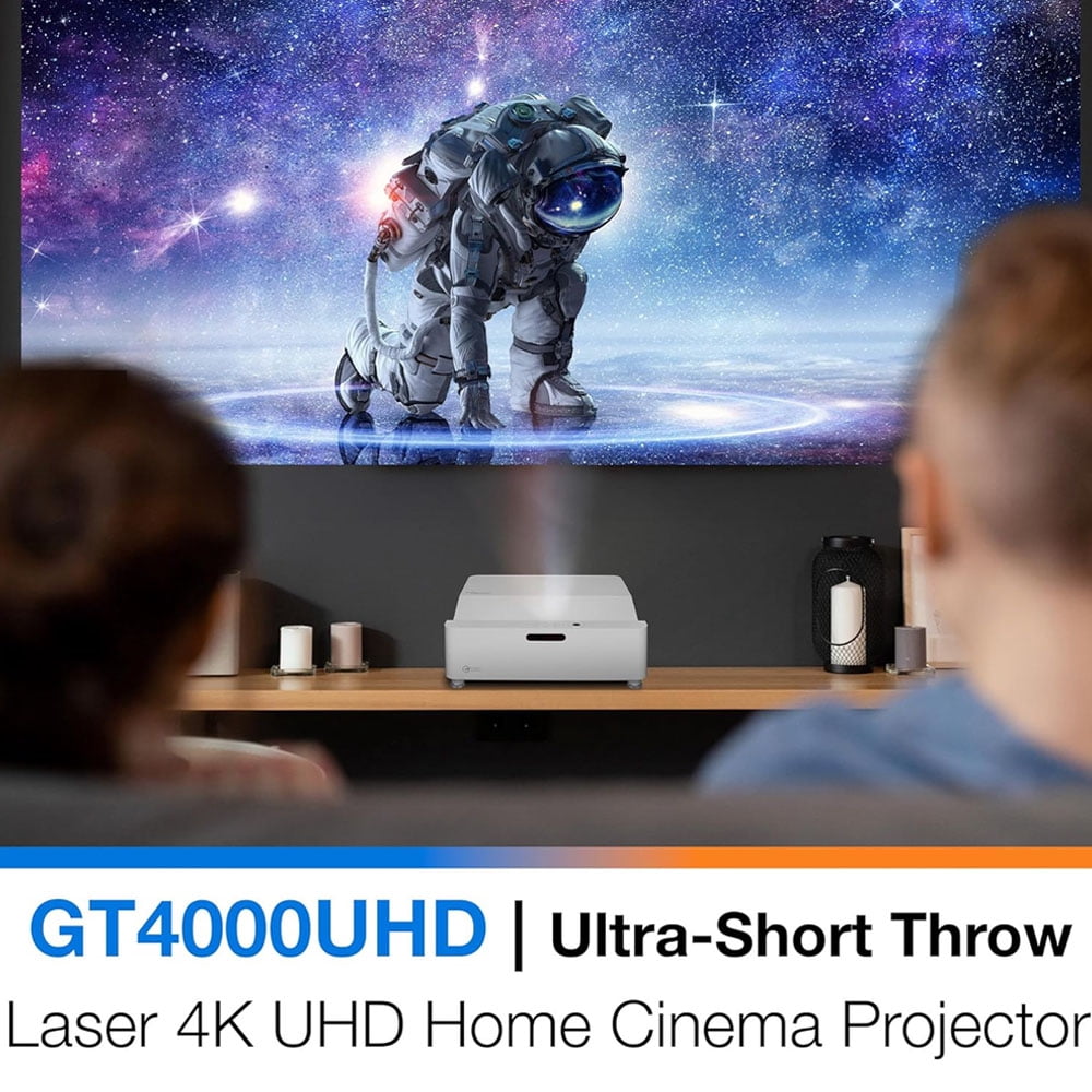 Optoma GT4000UHD Ultra-Short Throw 4K UHD Home Cinema Laser Projector