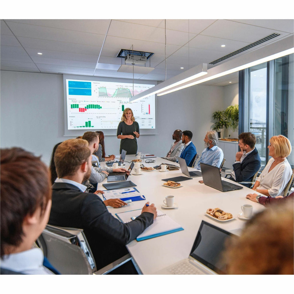 Sharp NEC Display XP-P601Q-W DLP Projector, 16:9, Floor Mountable, Ceiling Mountable