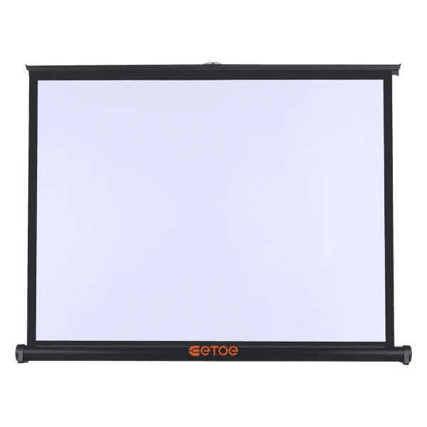 50 Inch 4:3 Projection Screen with 160° Wide Viewing Angle