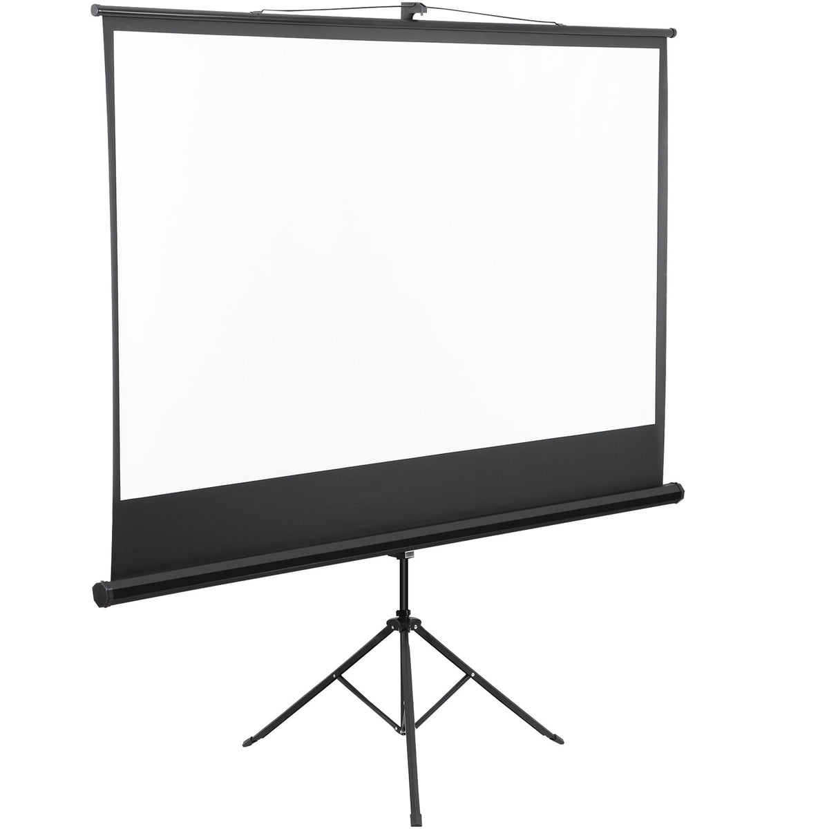 ZENSTYLE 84" 16:9 HD Projector Screen Stable Tripod Stand Movies Presentations with Carry Bag Black