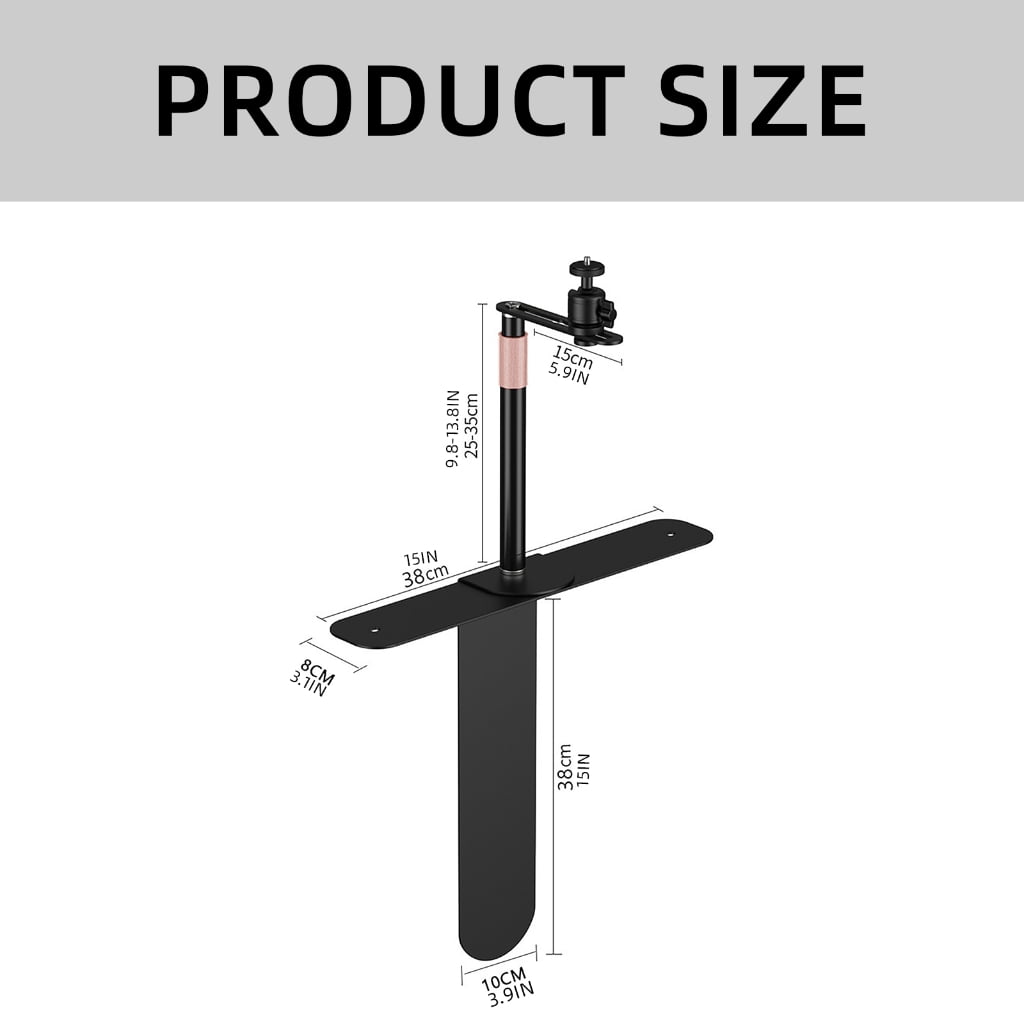 AOOOWER Adjustable Projectors Stand Bedside Sofa Mount 360 Degree Rotation Holder