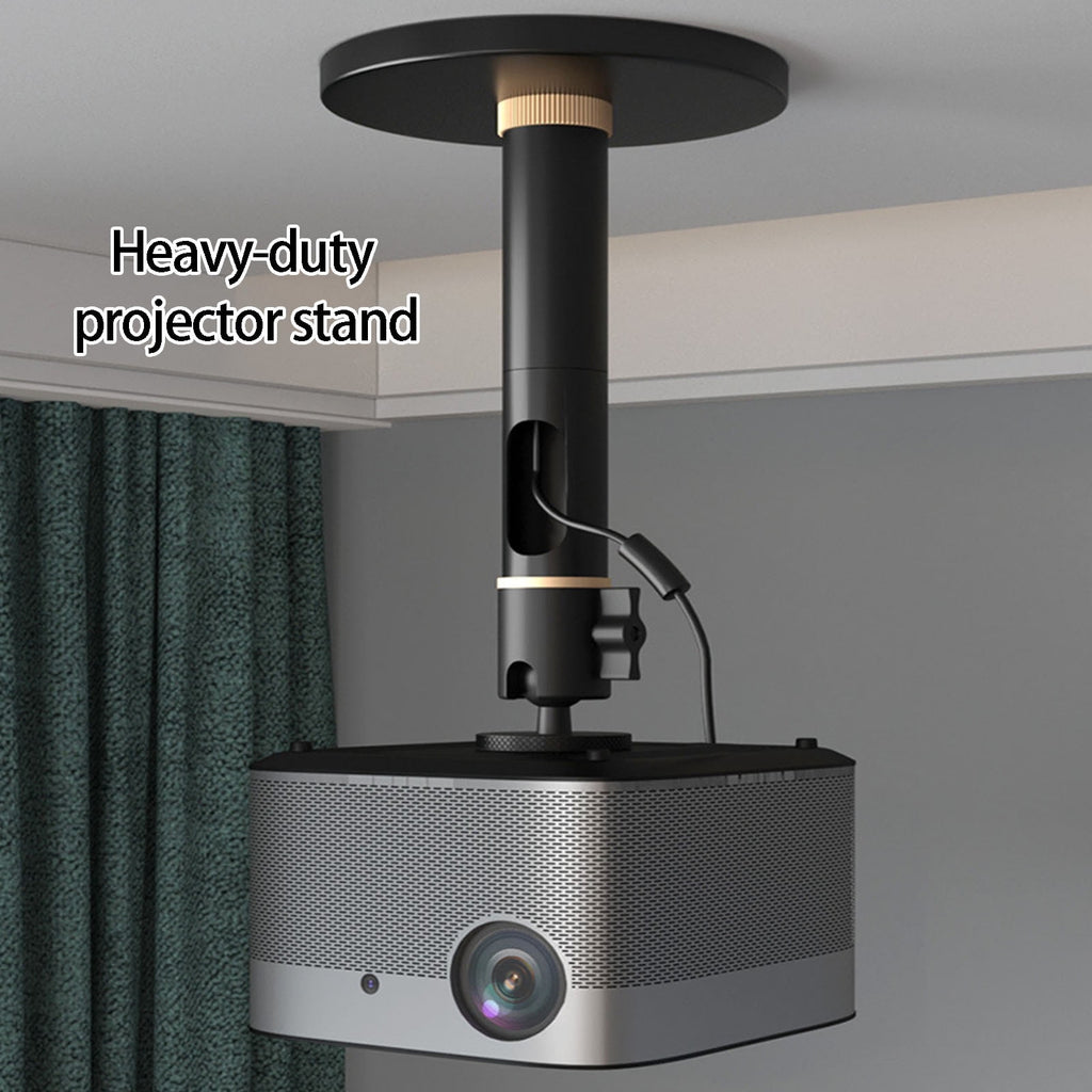 Heavy Duty Universals Projectors Ceiling Mount With 1/4Inch Interfaces For Home Theater And Offices Use