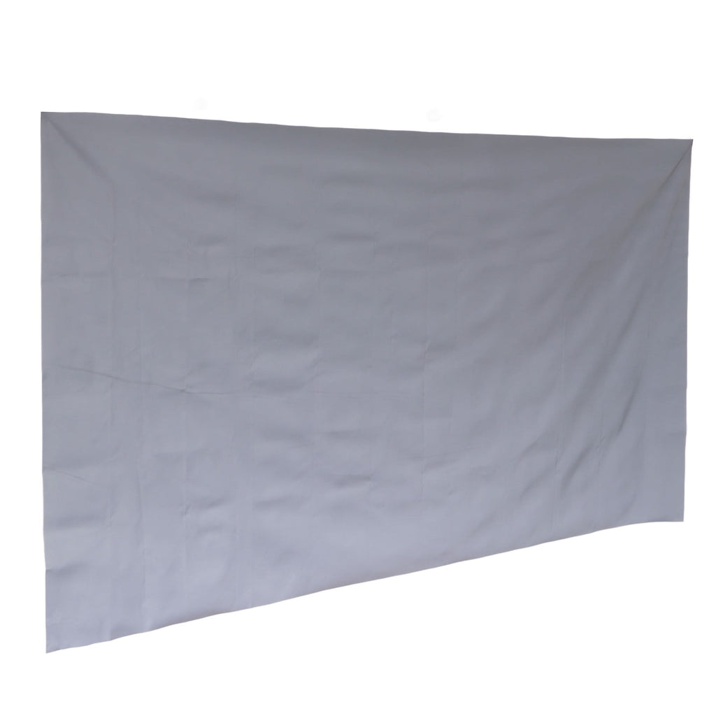 60 Inch 16:9 Portable Polyester Projector Screen with Hook and Loop Straps for Indoor Outdoor Home Theater 60in Theaters Conference Presentations