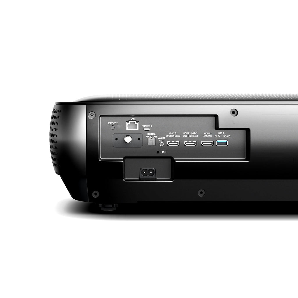 Hisense L9H TriChroma 4K Ultra Short Throw Laser TV Projector with 120" Ambient Light Rejecting Screen, Dolby Vision, Dolby Atmos, & Google TV