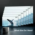 150-inch Fixed Frame Projector Screen, 1.3dB Gain, 80% Picture Quality Enhancement, 4K/8K Ultra HD, 3D Compatible, Works with Long Throw, Short Throw & Ultra Short Throw Projectors