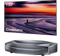 AWOL Aetherion Max 4K 3D ultra short throw projector & 132" Cinematic Screen Bundle