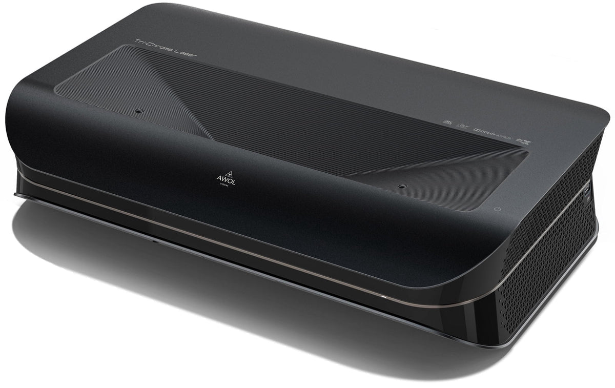 AWOL Vision LTV-3000 Pro 4K Ultra Short Throw Triple Laser Projector, 0.25:1 ratio