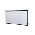 Homegear Wall Mount 106" Motorized Projector Screen with Remote, White, WSHG-0400