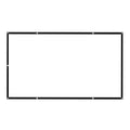 LeeQinersw 16:9 /4:3 Portable Foldable Projector Screen Wall Mounted Home Cinema Theater HD Projection Screen 60 in(133x75cm) 16:9