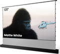 MW-F220 120" Motorized Floor Rising Matte Projector Screen ，4K/8K Ultra HD，Long/Short/Ultra-Short Throw Compatible